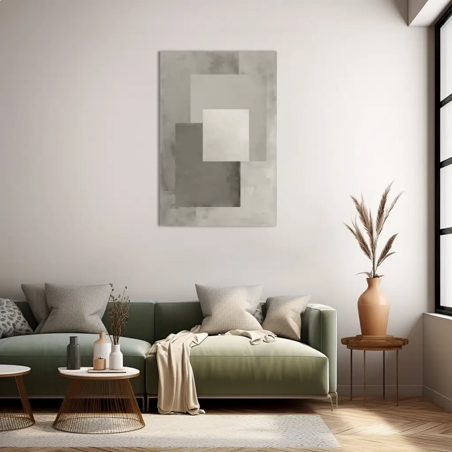 Tableau Color Field - Silence des Formes