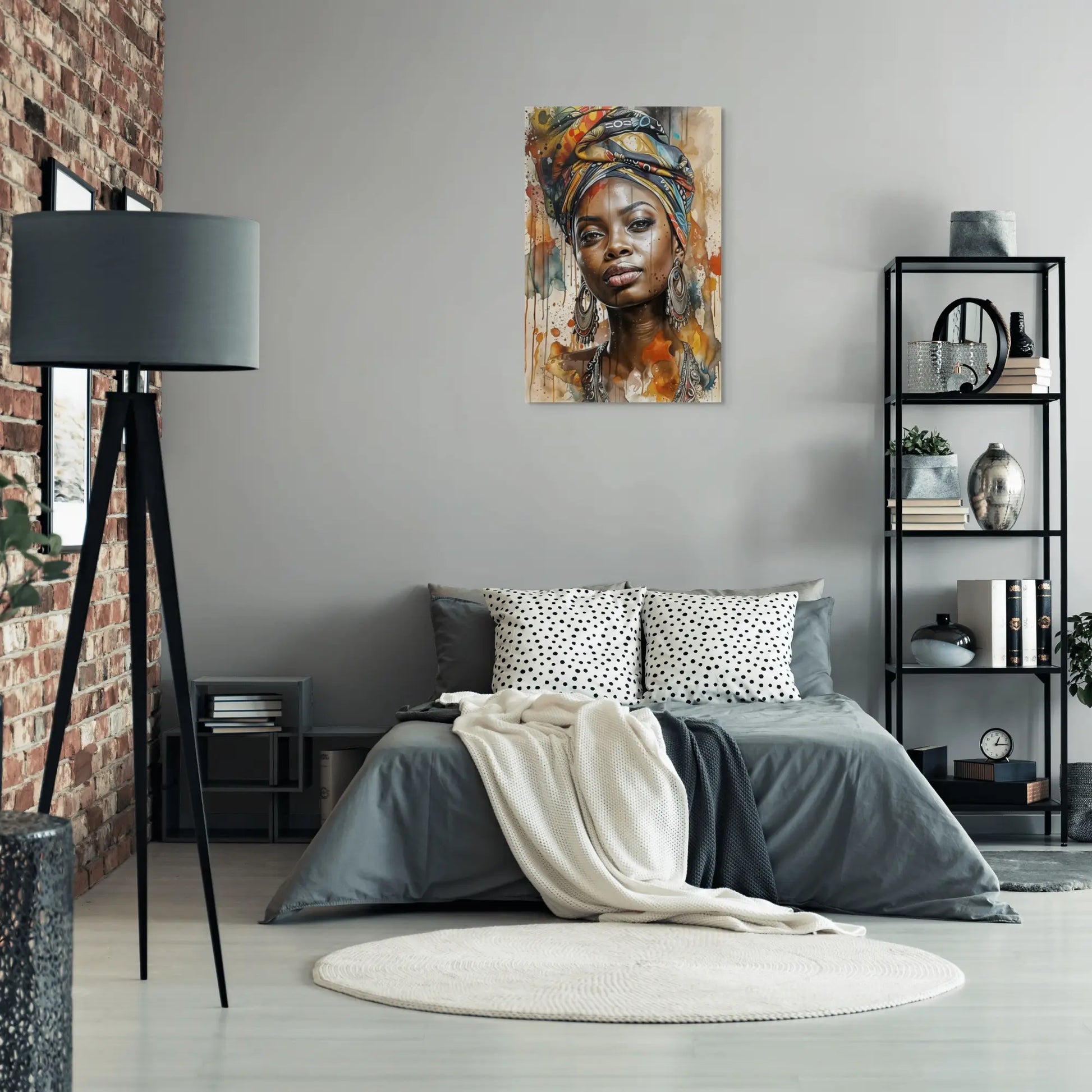 Affiche africaine noire sur toile Tribal, femmes africaines, Art mural Affiche africaine noire sur toile Tribal, femmes africaines, Art mural