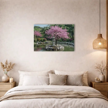 Japanese Sakura Wall Art - Floral Harmony