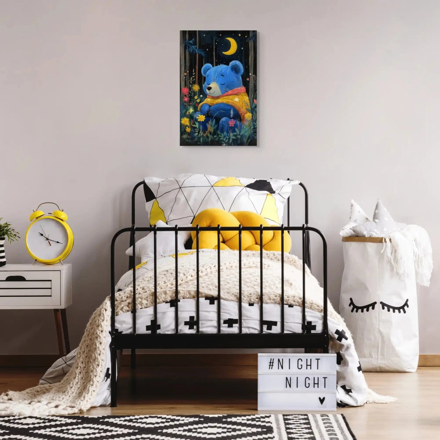 Tableau Ourson Chambre Bébé Affiches, reproductions et œuvres graphiques Art Virtuoso