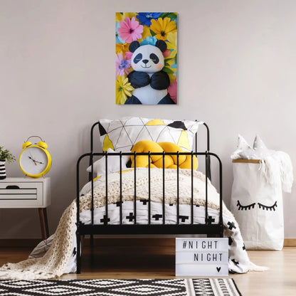 Tableau Panda Coloré pour Enfant Affiches, reproductions et œuvres graphiques Art Virtuoso