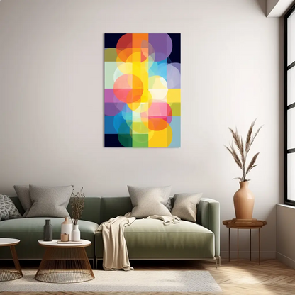Tableau Spectres Concentriques 1 - Cascade Solaire