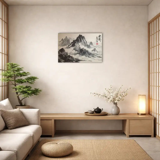 Sumi e Montagne – Grandeur minérale et souffle ancestral