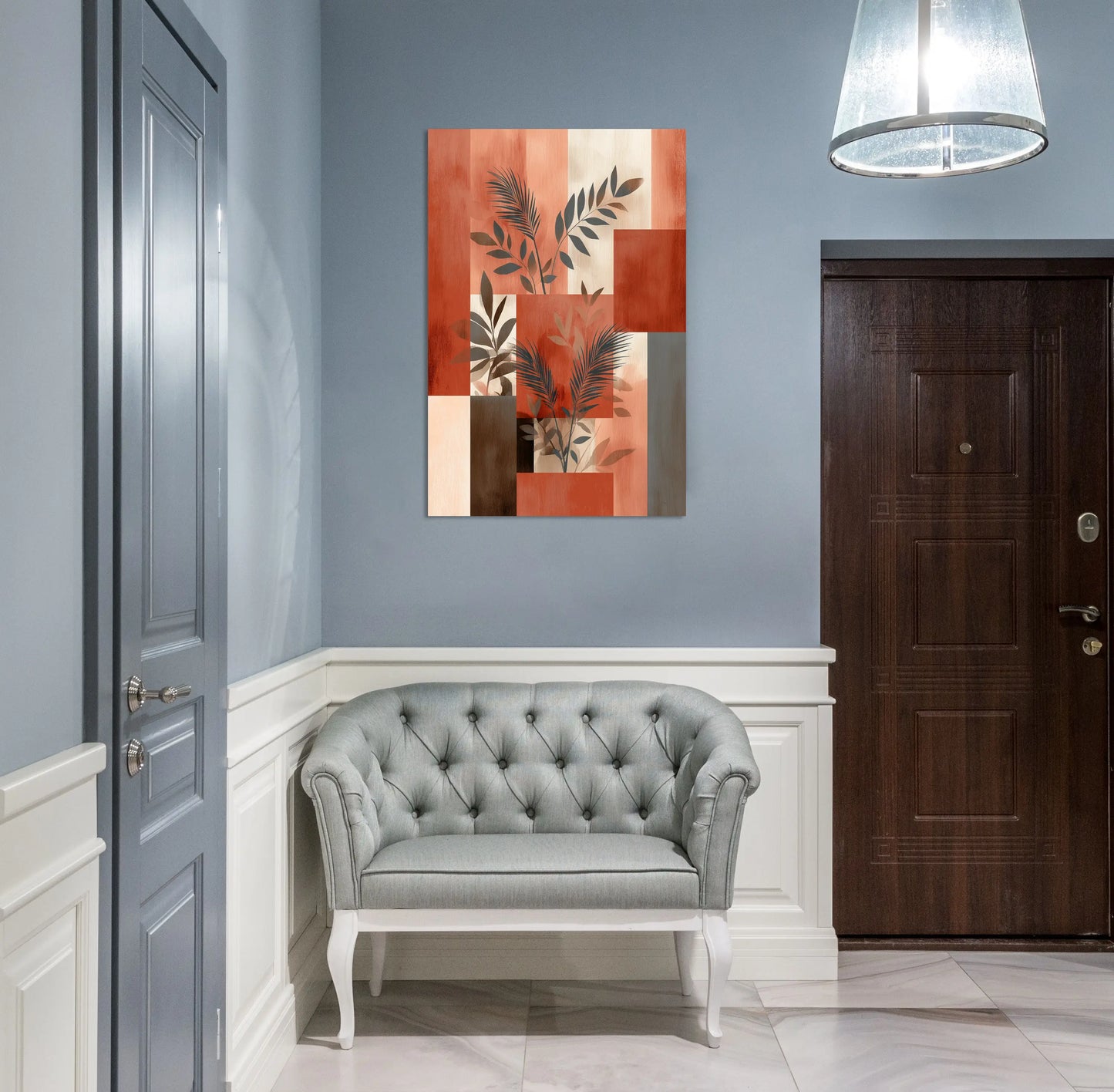 Tableau Terracotta Boho 4 – Herbier Urbain
