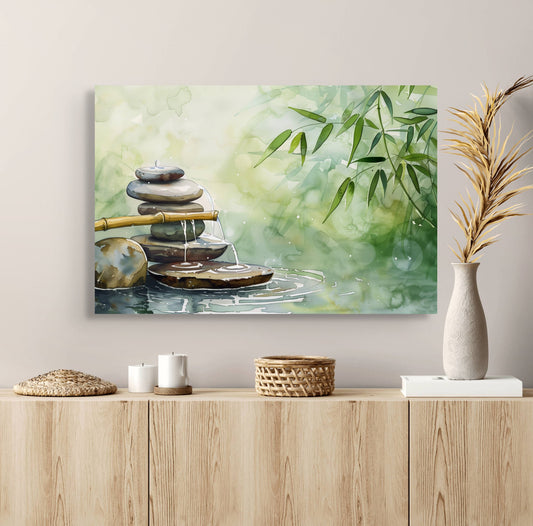 Tableau Zen Moderne Affiches, reproductions et œuvres graphiques Art Virtuoso