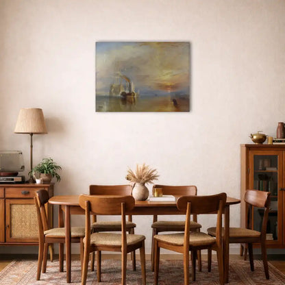William Turner – Die letzte Fahrt der Téméraire – Wandbild