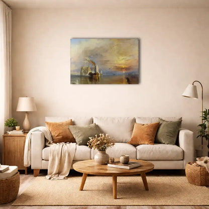 William Turner – Die letzte Fahrt der Téméraire – Wandbild