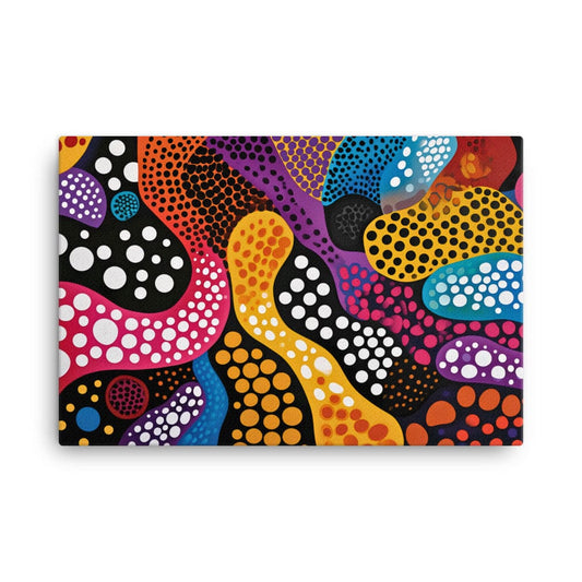 Abstrait : Tableau Moderne Coloré  Art Virtuoso XL  