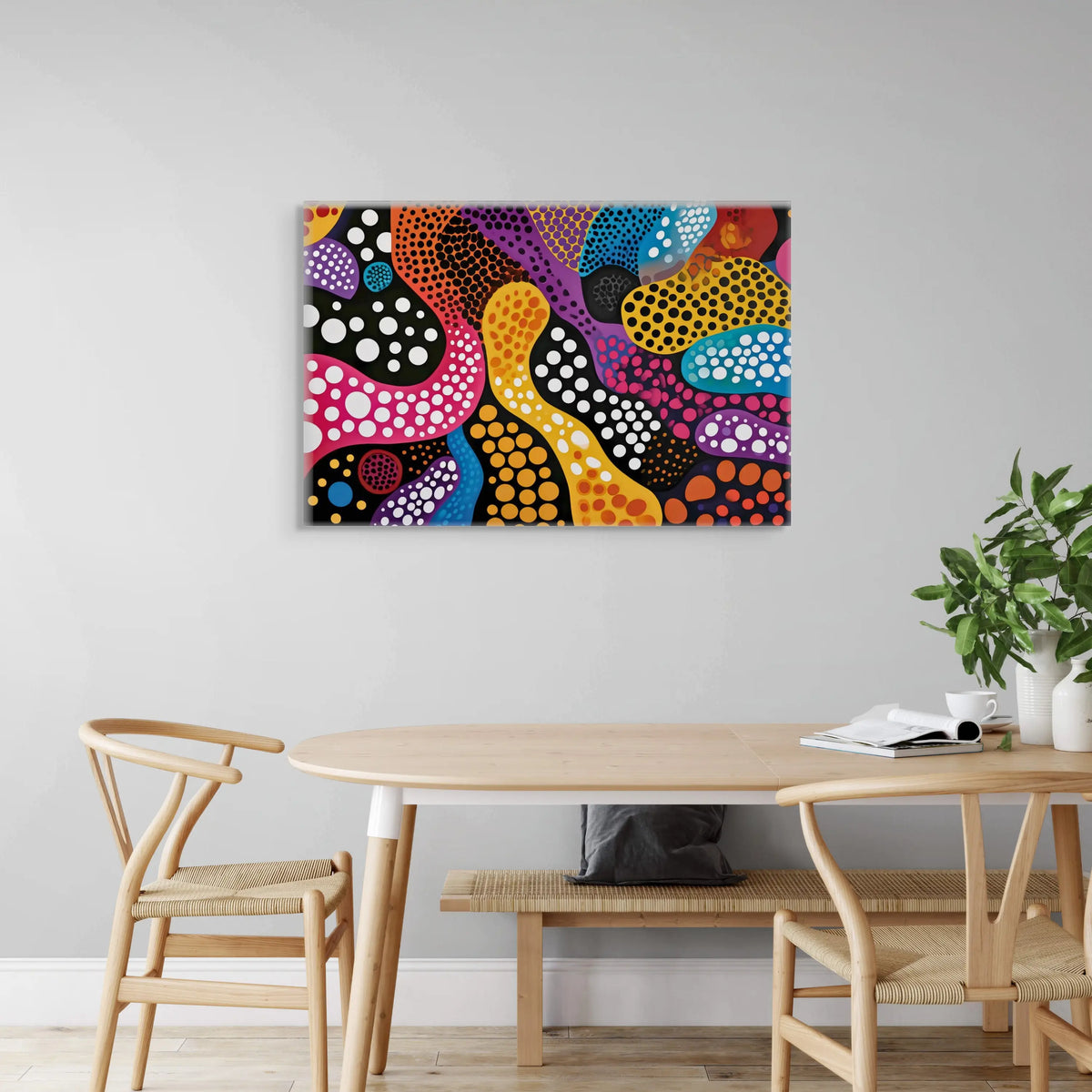 Abstrait — Tableau Moderne Coloré | Art Virtuoso