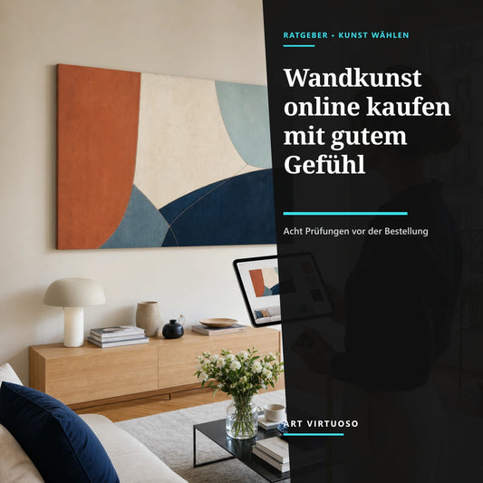 Wandbild online kaufen: 8 Prüfungen vor der Bestellung