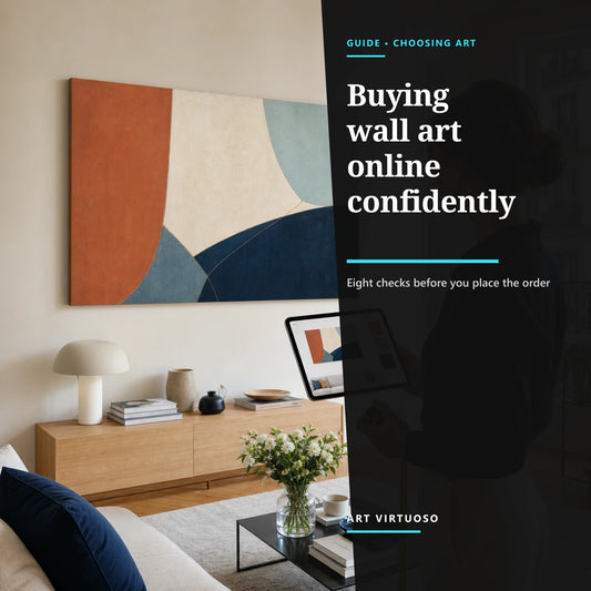 Buying wall art online: 8 checks before you order