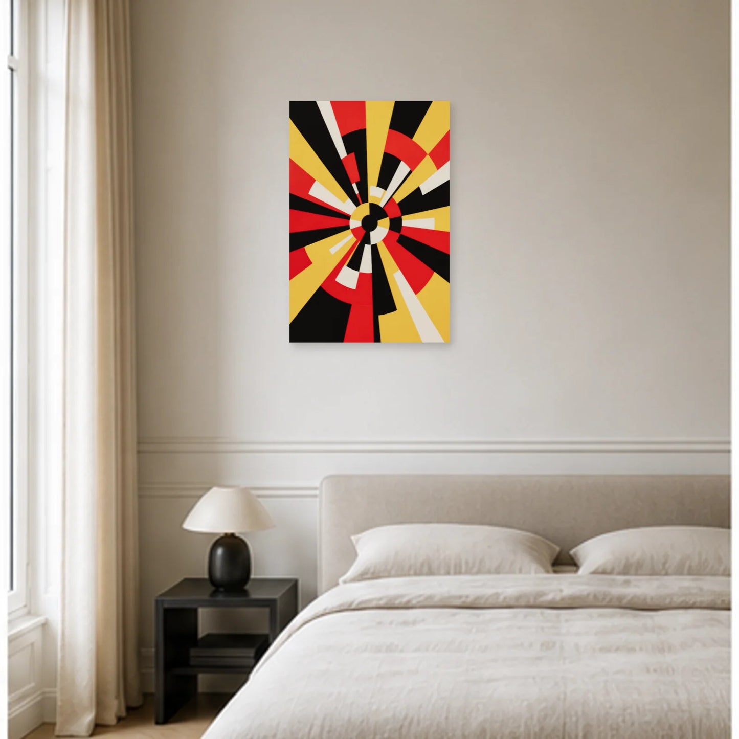 Affiche abstraite - Signal abstrait dans une chambre - Art Virtuoso