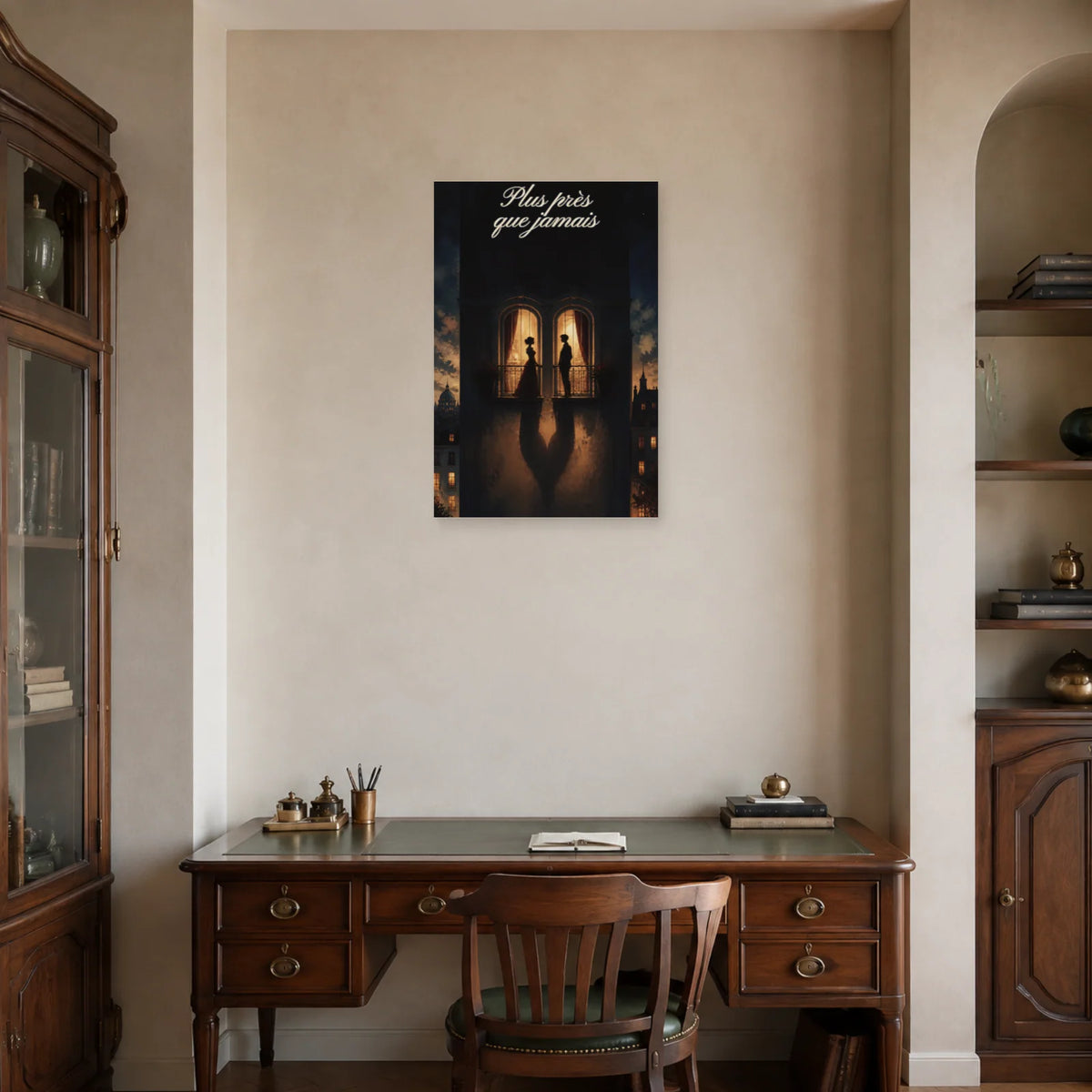 Affiche Plus près que jamais - Amour impossible dans un bureau - Art Virtuoso