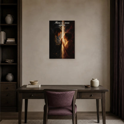 Affiche Rien ne nous sépare - Amour interdit dans un bureau - Art Virtuoso