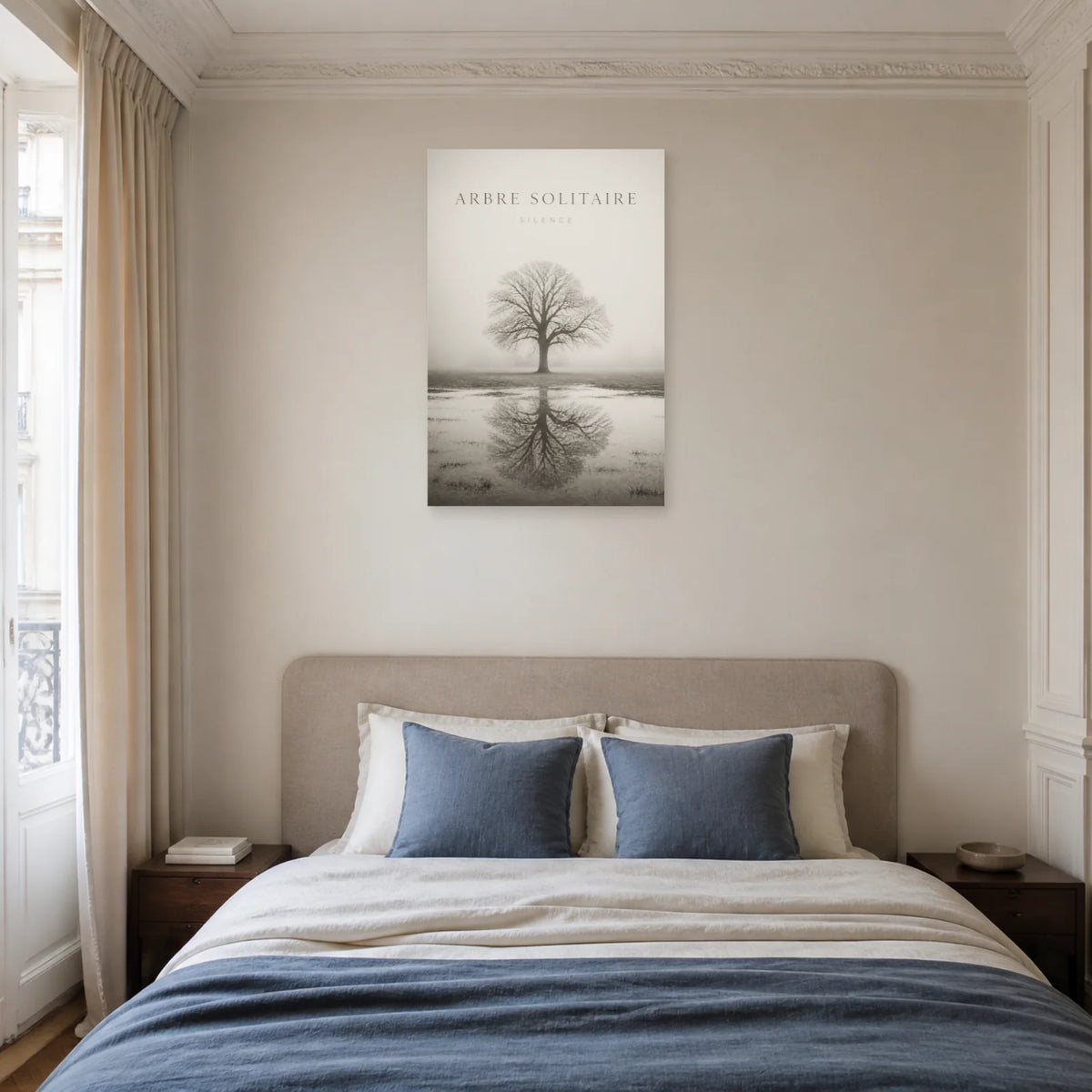 Affiche Arbre Solitaire – Silence dans une chambre - Art Virtuoso