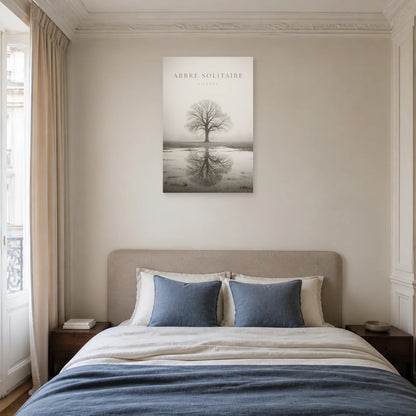 Affiche Arbre Solitaire – Silence dans une chambre - Art Virtuoso