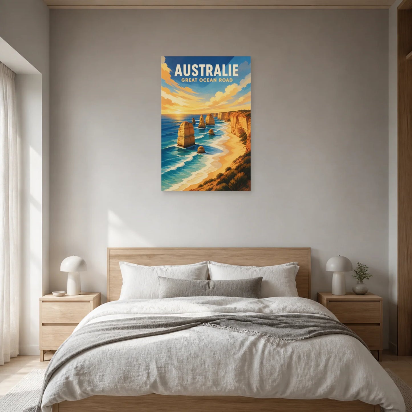 Affiche Australie – Great Ocean Road dans une chambre - Art Virtuoso