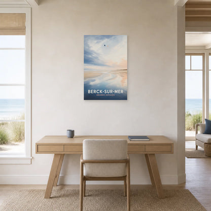 Affiche Berck-sur-Mer – Grands Espaces dans un bureau - Art Virtuoso