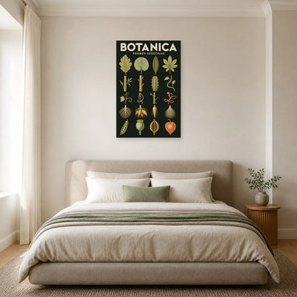 Affiche Botanica – Formes Végétales dans une chambre - Art Virtuoso