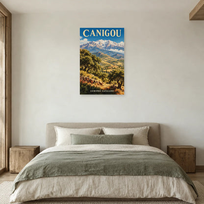 Affiche Canigou - Sommet catalan dans une chambre - Art Virtuoso