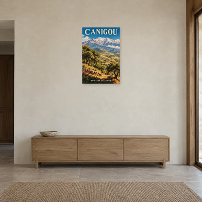 Affiche Canigou - Sommet catalan dans une entrée ou un couloir - Art Virtuoso