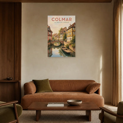 Affiche Colmar – La Petite Venise dans un salon - Art Virtuoso