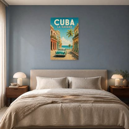 Affiche Cuba – La Havane dans une chambre - Art Virtuoso