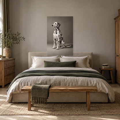 Affiche Dalmatien - Points d'équilibre dans une chambre - Art Virtuoso