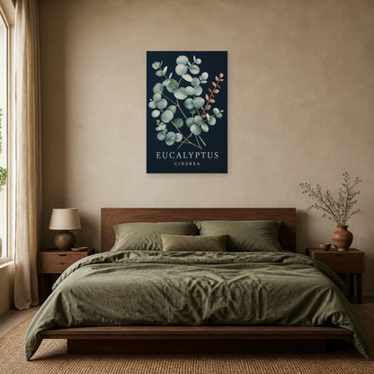 Affiche Eucalyptus – Cinerea dans une chambre - Art Virtuoso