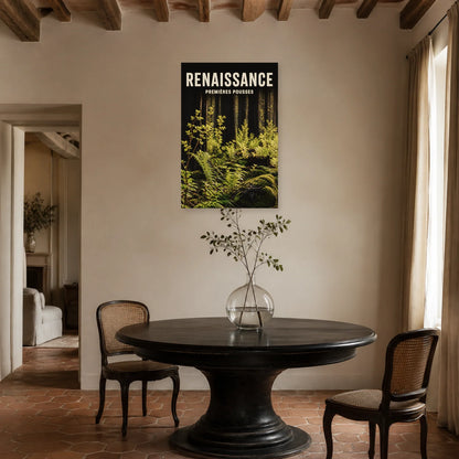 Affiche Renaissance – Premières pousses dans une salle à manger - Art Virtuoso