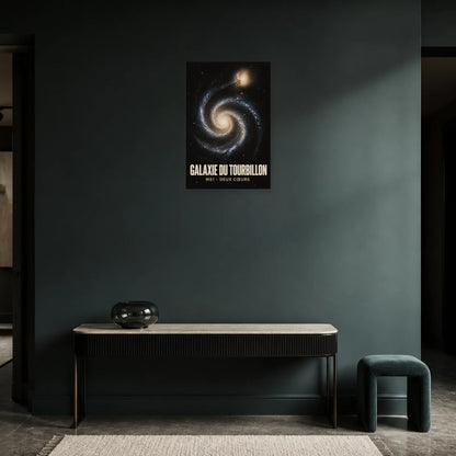Affiche Galaxie du Tourbillon – M51 dans une entrée ou un couloir - Art Virtuoso