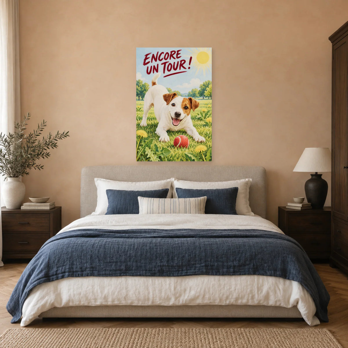 Affiche Jack russell - Encore un tour dans une chambre - Art Virtuoso
