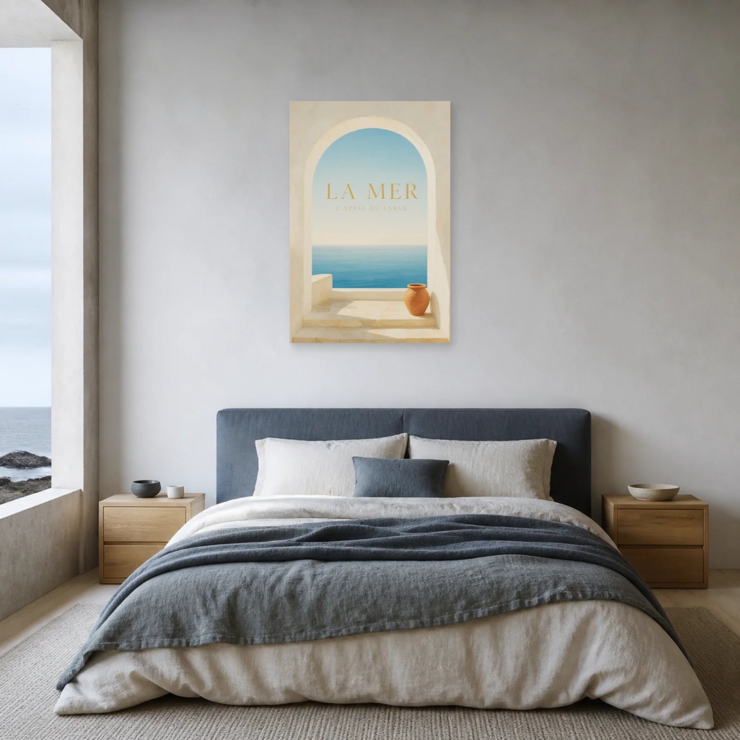 Affiche La Mer – L’Appel du Large dans une chambre - Art Virtuoso