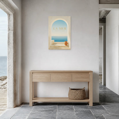 Affiche La Mer – L’Appel du Large dans une entrée ou un couloir - Art Virtuoso