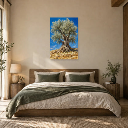 Affiche Olivier ancien – Méditerranée dans une chambre - Art Virtuoso