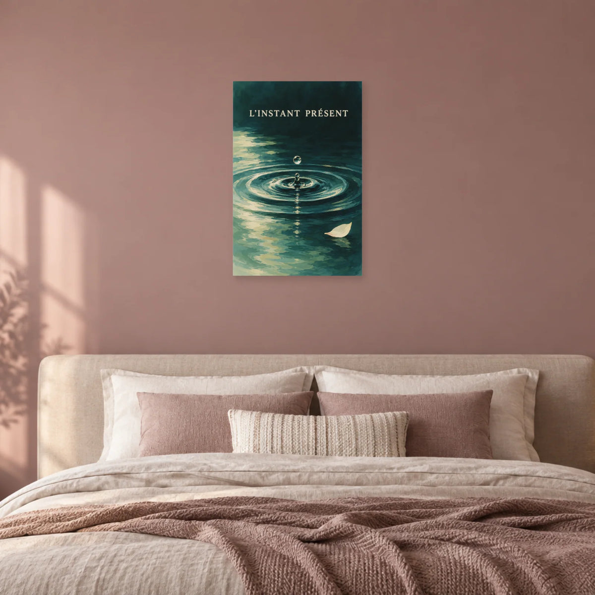 Affiche Onde - L'instant présent dans une chambre - Art Virtuoso