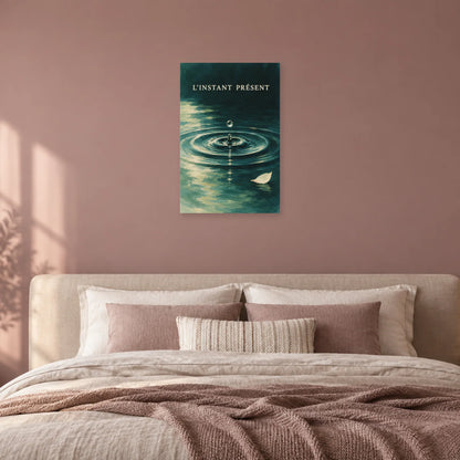 Affiche Onde - L'instant présent dans une chambre - Art Virtuoso