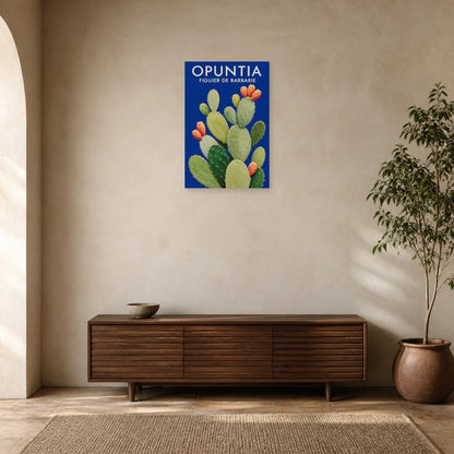 Affiche Opuntia – Figuier de Barbarie dans une entrée ou un couloir - Art Virtuoso