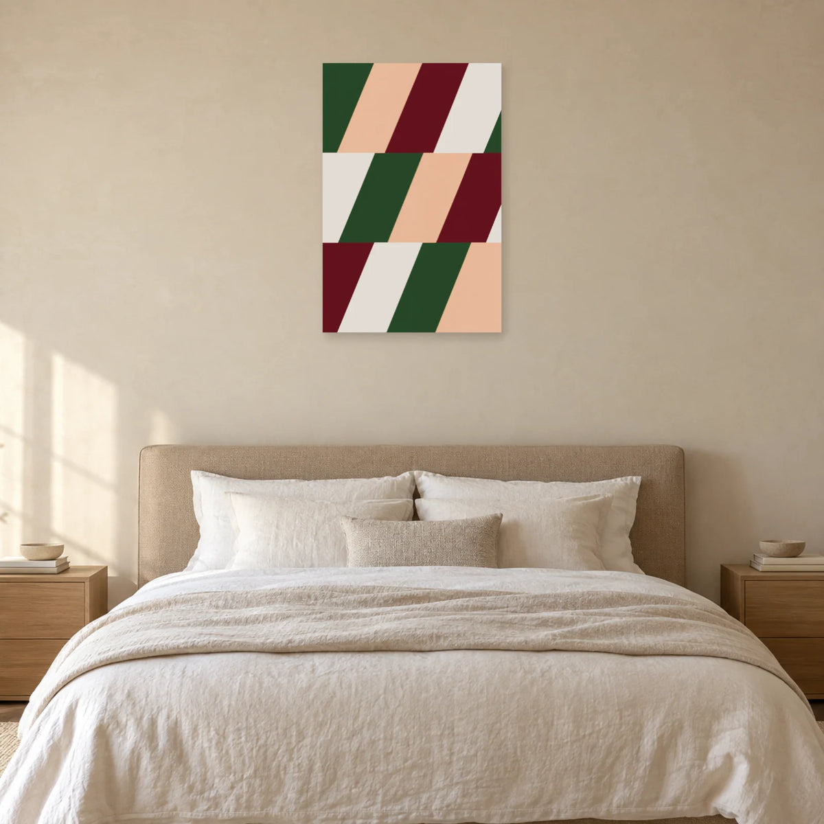 Affiche Parallelogrammes - Glissement dans une chambre - Art Virtuoso