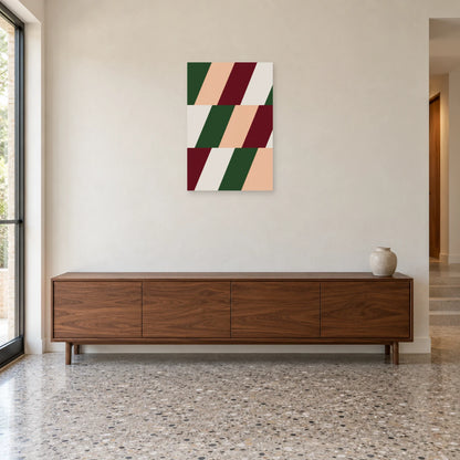Affiche Parallelogrammes - Glissement dans une entrée ou un couloir - Art Virtuoso