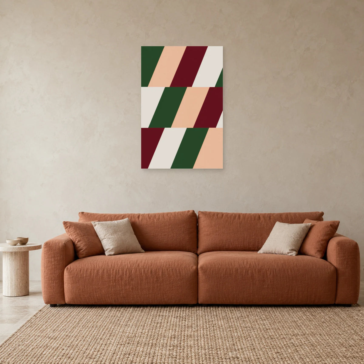 Affiche Parallelogrammes - Glissement dans un salon - Art Virtuoso