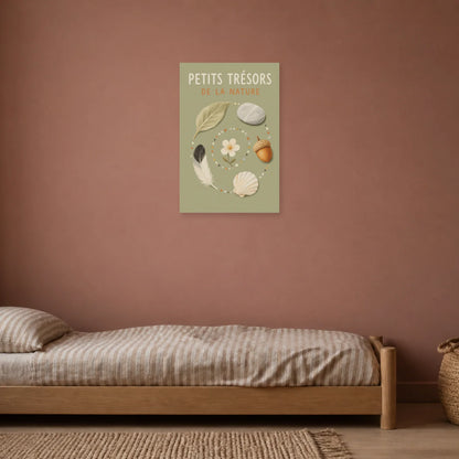 Affiche Petits Trésors – De la Nature dans une chambre - Art Virtuoso