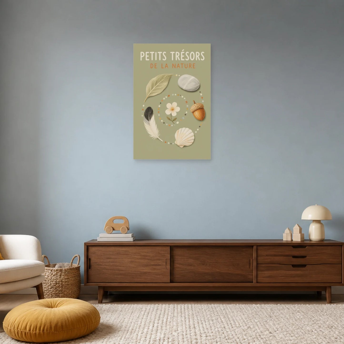 Affiche Petits Trésors – De la Nature dans un salon - Art Virtuoso