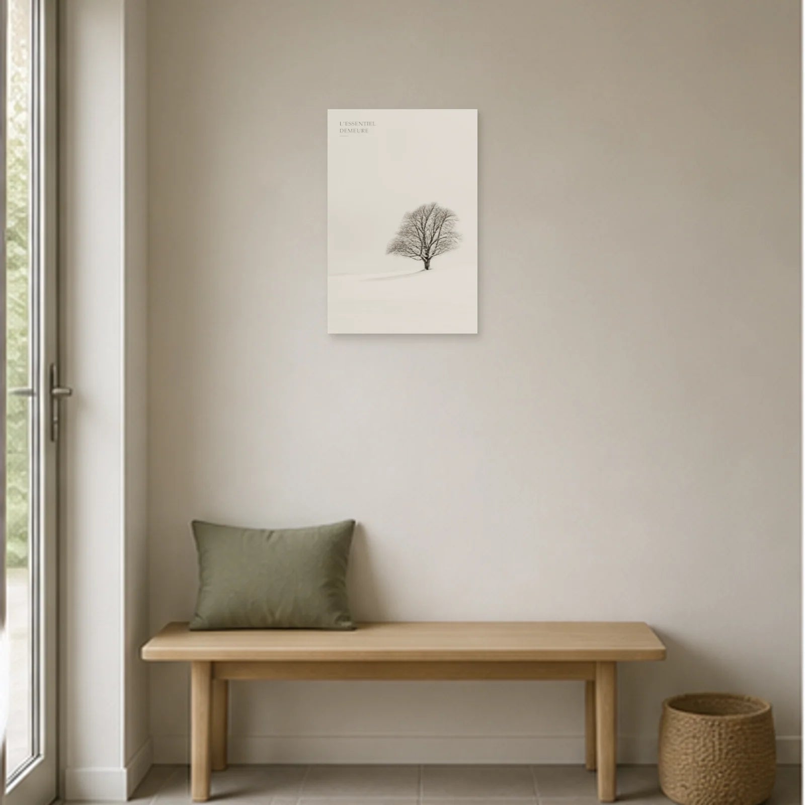 Affiche photo L’arbre essentiel - L’essentiel demeure dans une entrée ou un couloir - Art Virtuoso