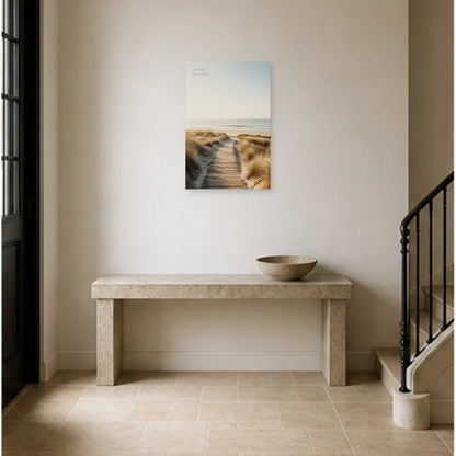 Affiche photo Chemin vers le bord de mer - Respire au large dans une entrée ou un couloir - Art Virtuoso