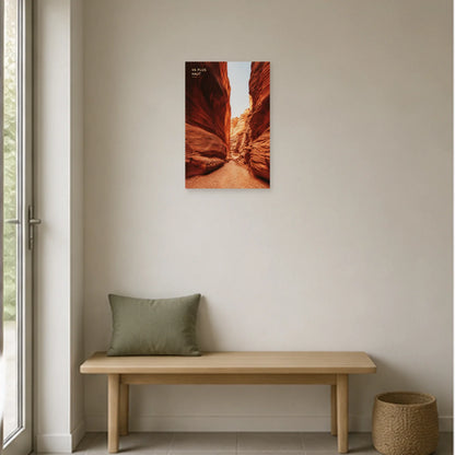 Affiche photo Canyon rouge - Va plus haut dans une entrée ou un couloir - Art Virtuoso