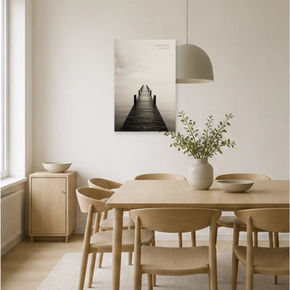 Affiche photo Ponton entre deux mondes - Entre deux mondes dans une salle à manger - Art Virtuoso