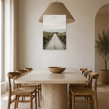 Affiche photo Route vers l’océan - L’horizon t’attend dans une salle à manger - Art Virtuoso