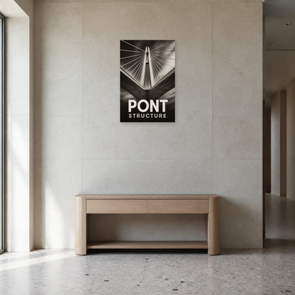Affiche Pont – Structure dans une entrée ou un couloir - Art Virtuoso