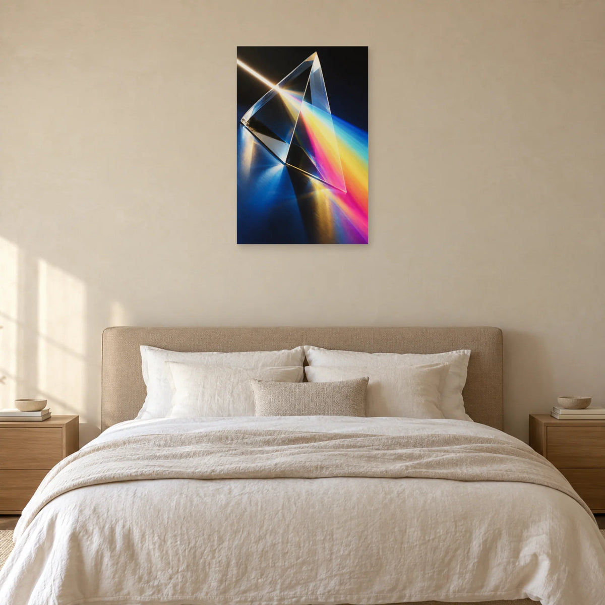 Affiche Prisme - Spectre dans une chambre - Art Virtuoso